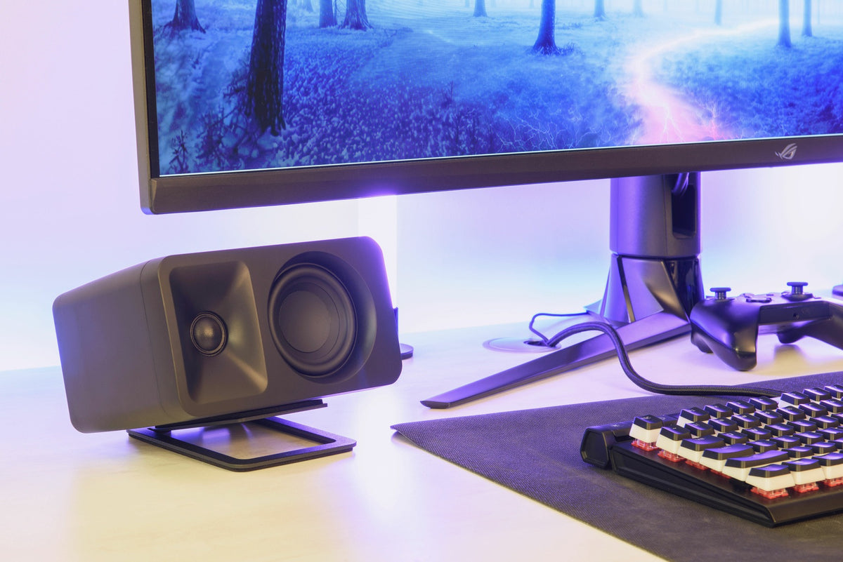 Kanto Ora Powered Reference Desktop Speakers - Black