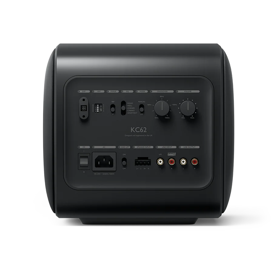 KEF KC62 Subwoofer - Carbon Black