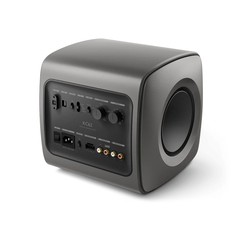 KEF KC62 Subwoofer - Titanium Grey