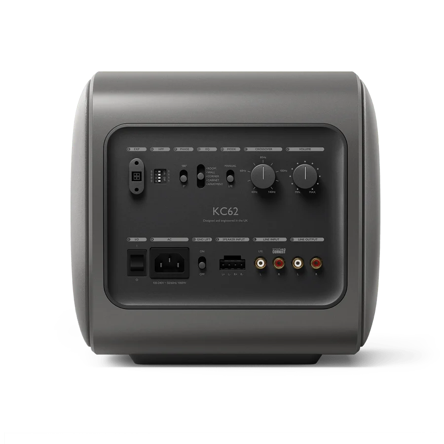 KEF KC62 Subwoofer - Titanium Grey