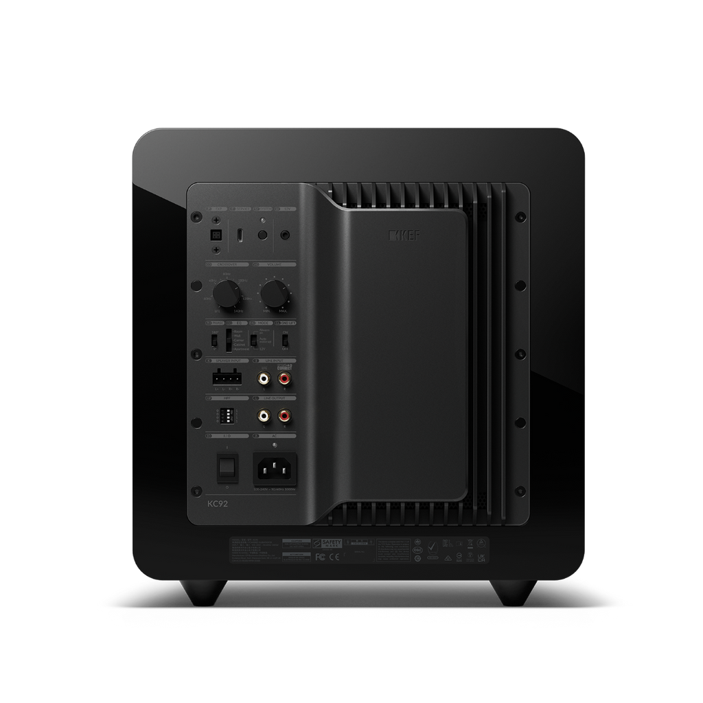 KEF KC92 Subwoofer - Black Gloss