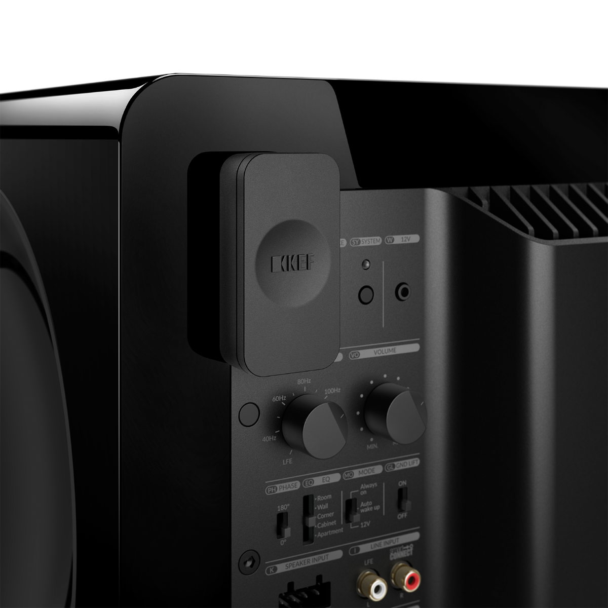 KEF KC92 Subwoofer - Black Gloss