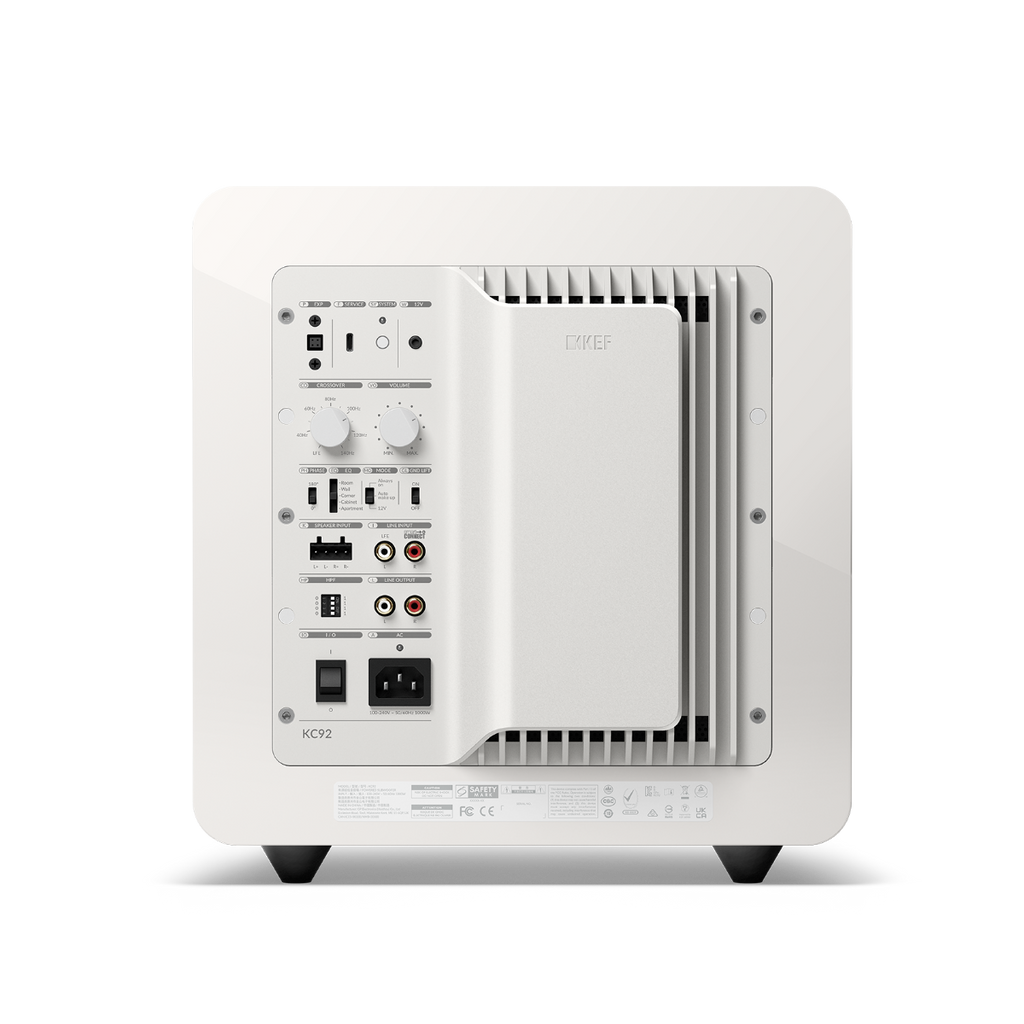 KEF KC92 Subwoofer - White Gloss