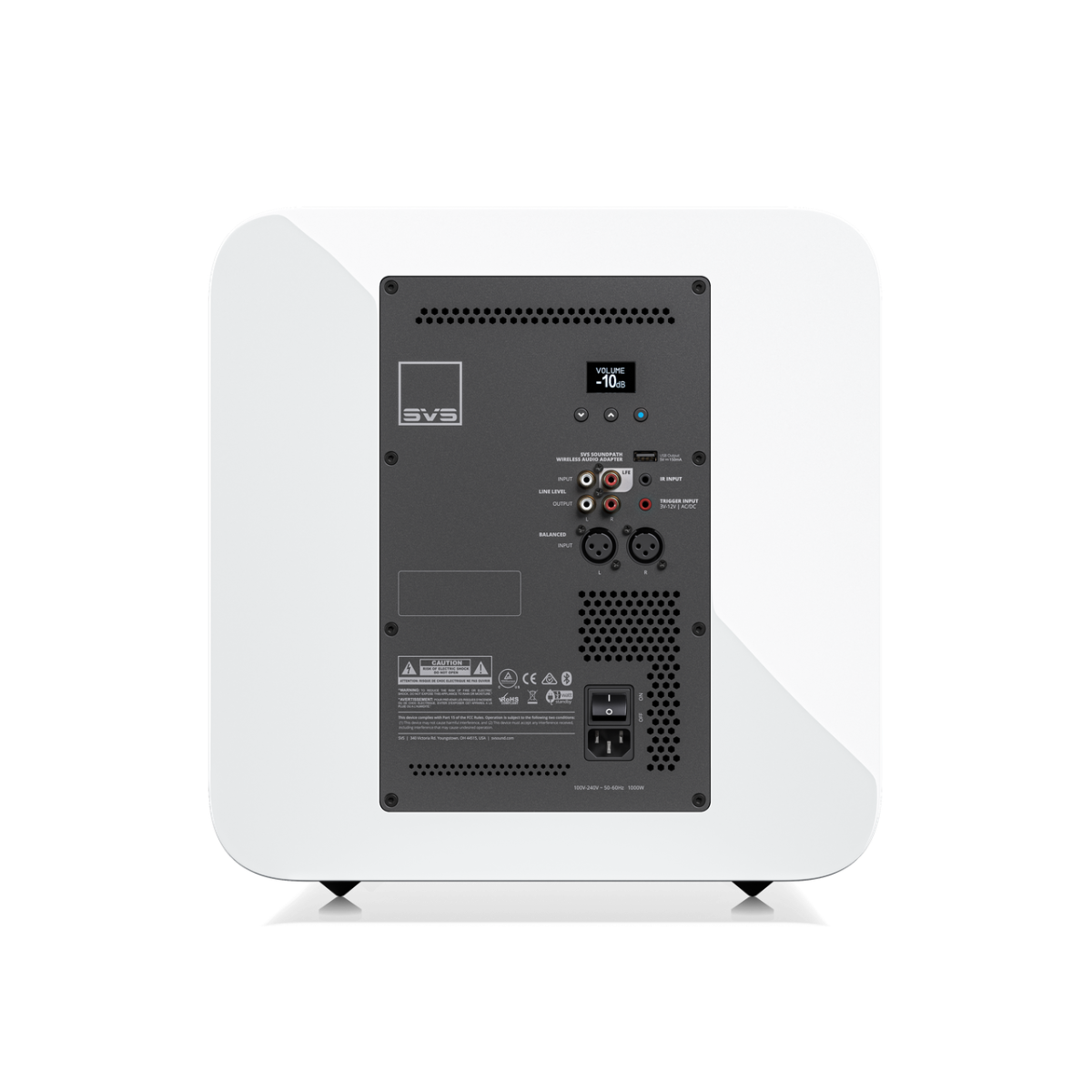 SVS SB-3000 R Subwoofer – Gloss White