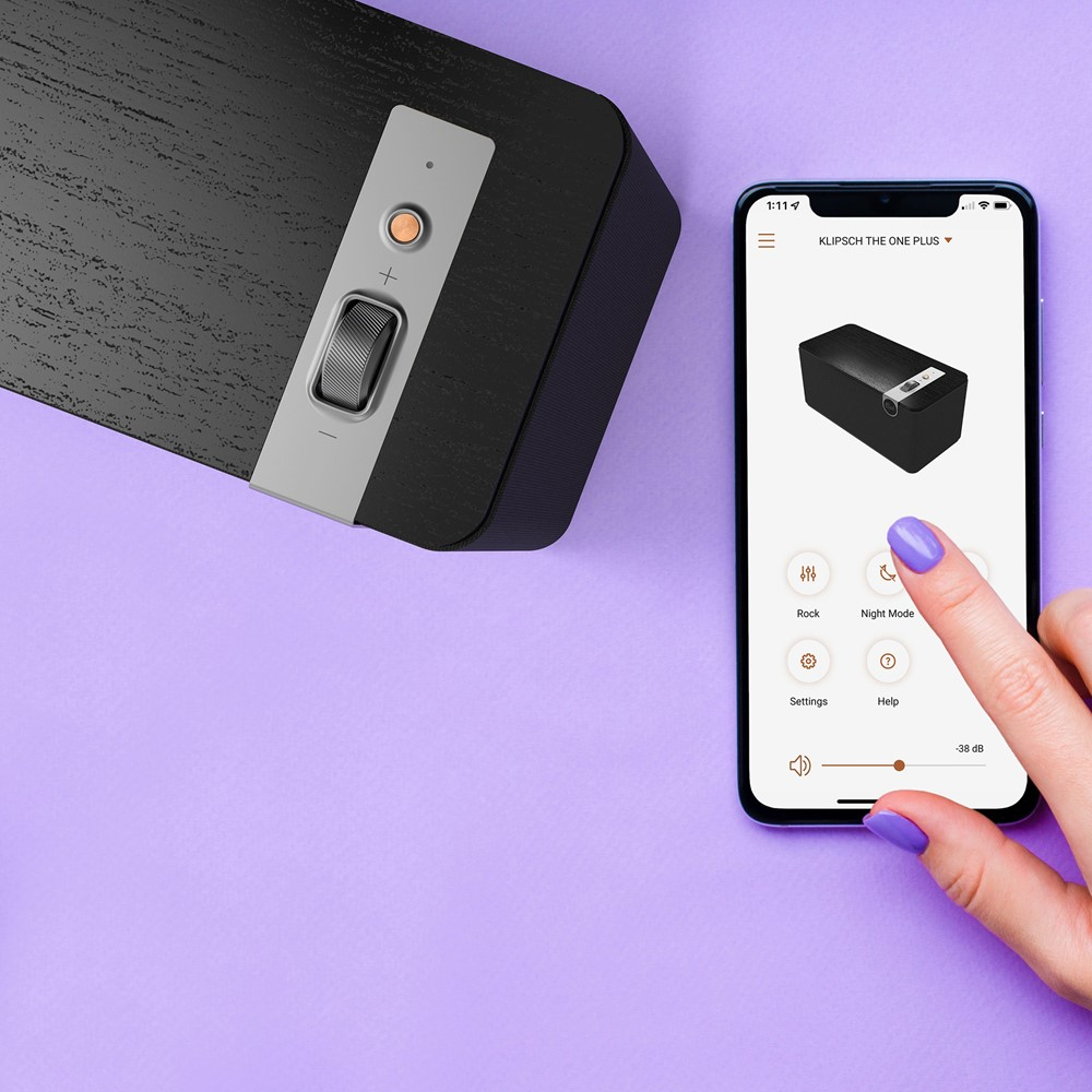 Klipsch The One Plus Heritage Inspired Speaker - Black