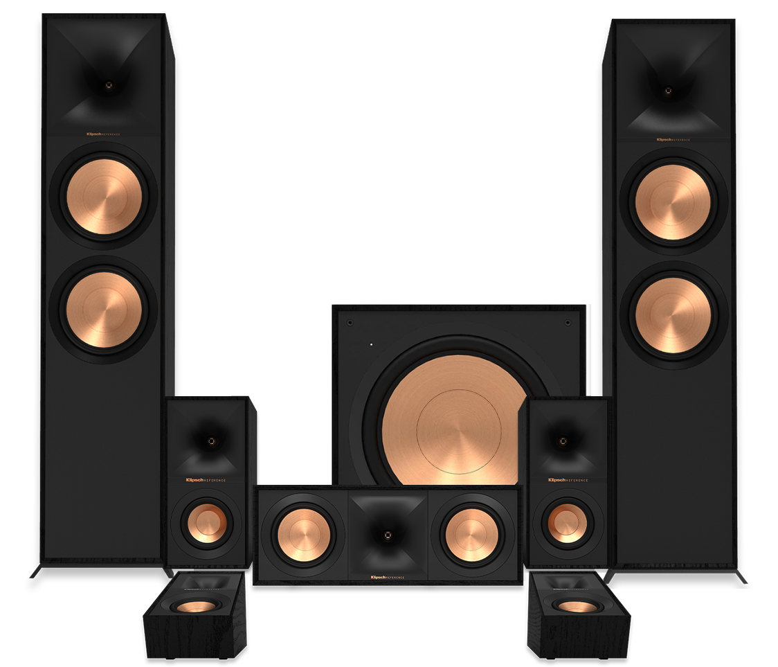 Klipsch Reference II R-800F 5.1.2 Home Theatre System Pack 12"