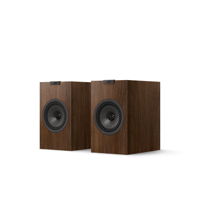 KEF Q1 Meta Bookshelf Speakers - Walnut