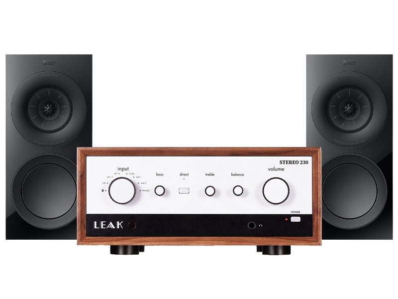 LEAK Stereo 230 Integrated Amplifier + KEF R3 Meta Speaker