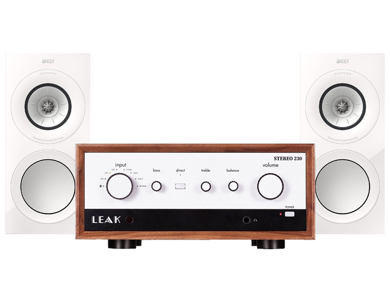 LEAK Stereo 230 Integrated Amplifier + KEF R3 Meta Speaker