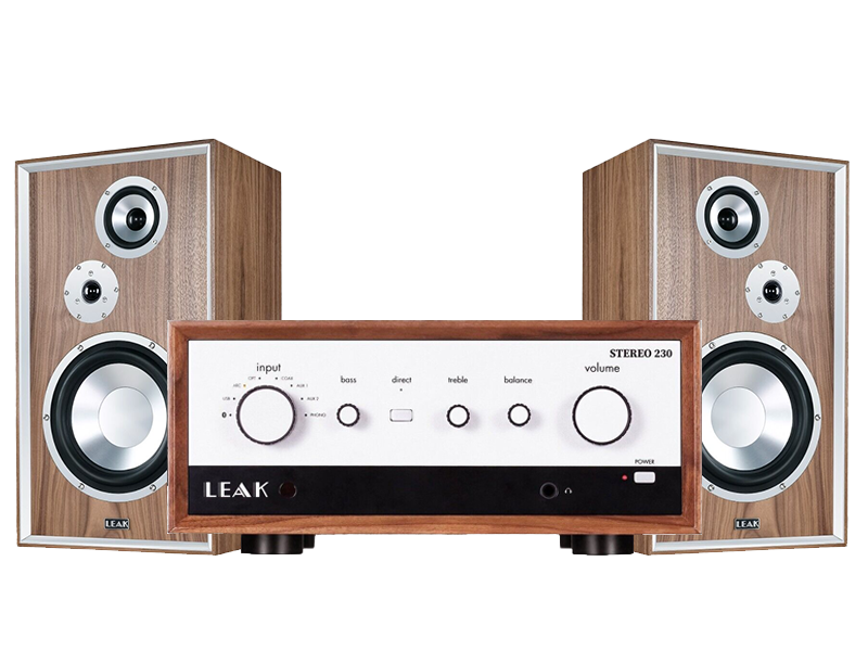 LEAK Stereo 230 Integrated Amplifier + LEAK Sandwich 250 Loudspeakers