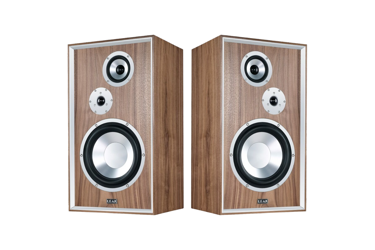 LEAK Sandwich 250 Loudspeakers - Walnut