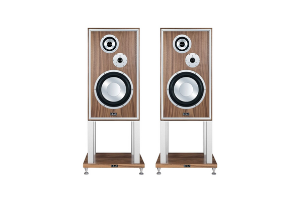 LEAK Sandwich 250 Loudspeakers + Stands - Walnut