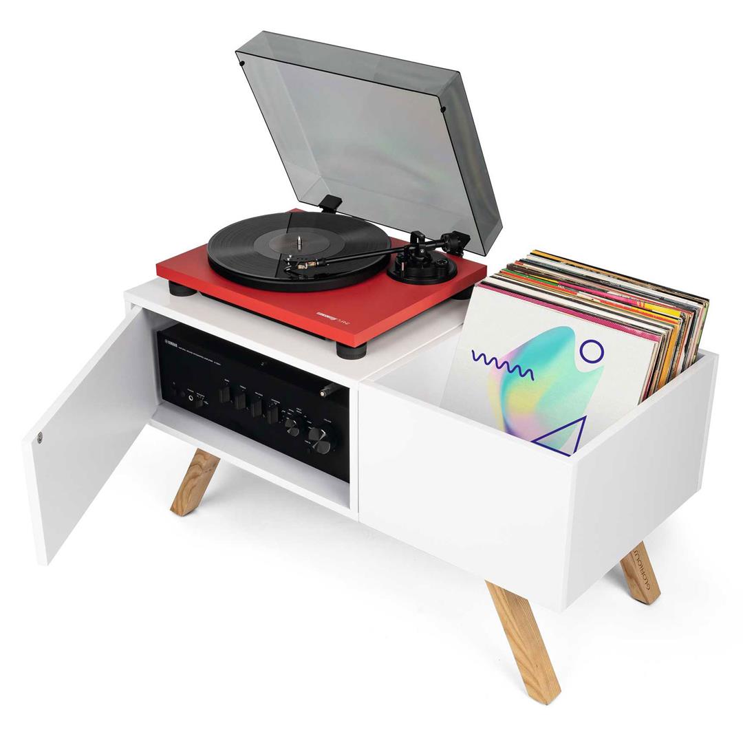 Glorious Turntable Lowboard - Vinyl Turntable storage / table