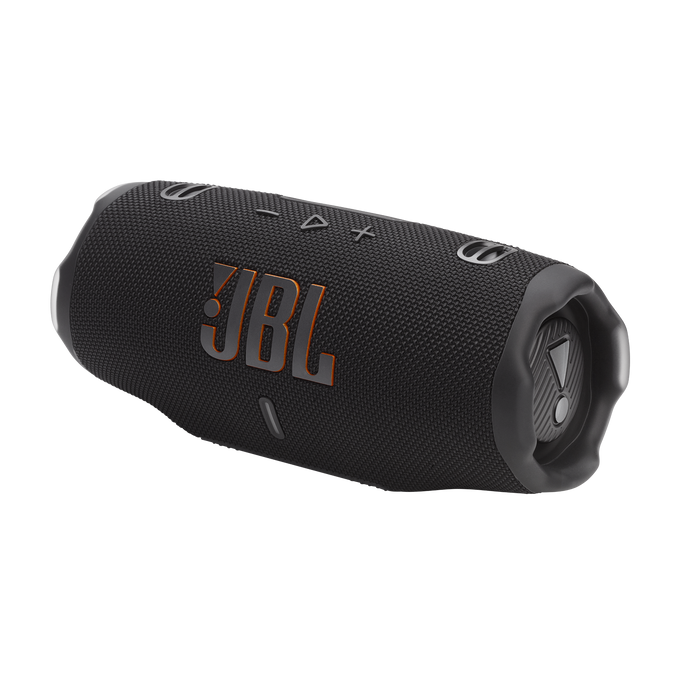 JBL Charge 6 - Portable Waterproof Bluetooth Speaker AI Sound Boost Auracast™ - Black - Refurbished Grade A+