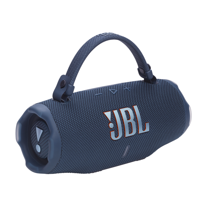 JBL Charge 6 - Portable Waterproof Bluetooth Speaker AI Sound Boost Auracast™ - Blue - Refurbished Grade A+