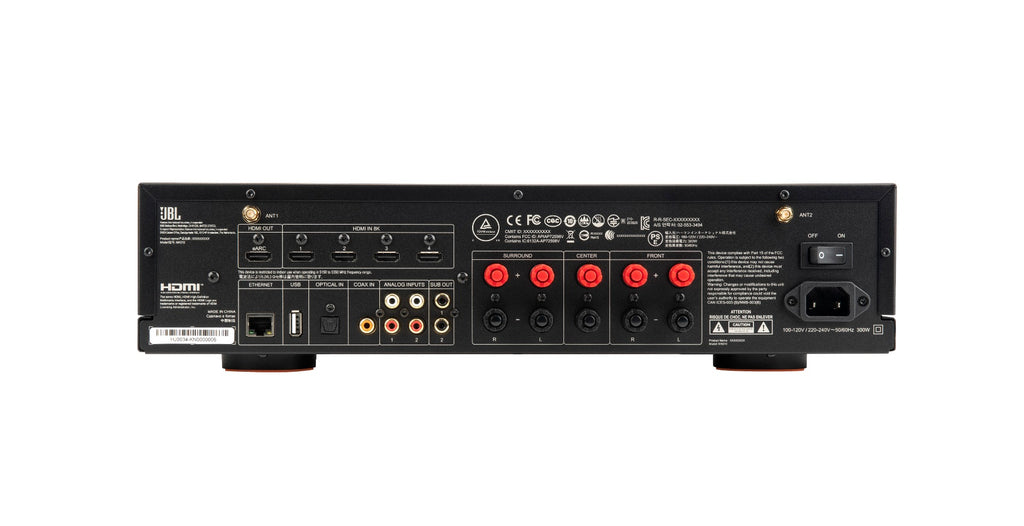 JBL MA510 5.2 8K AV Receiver – White