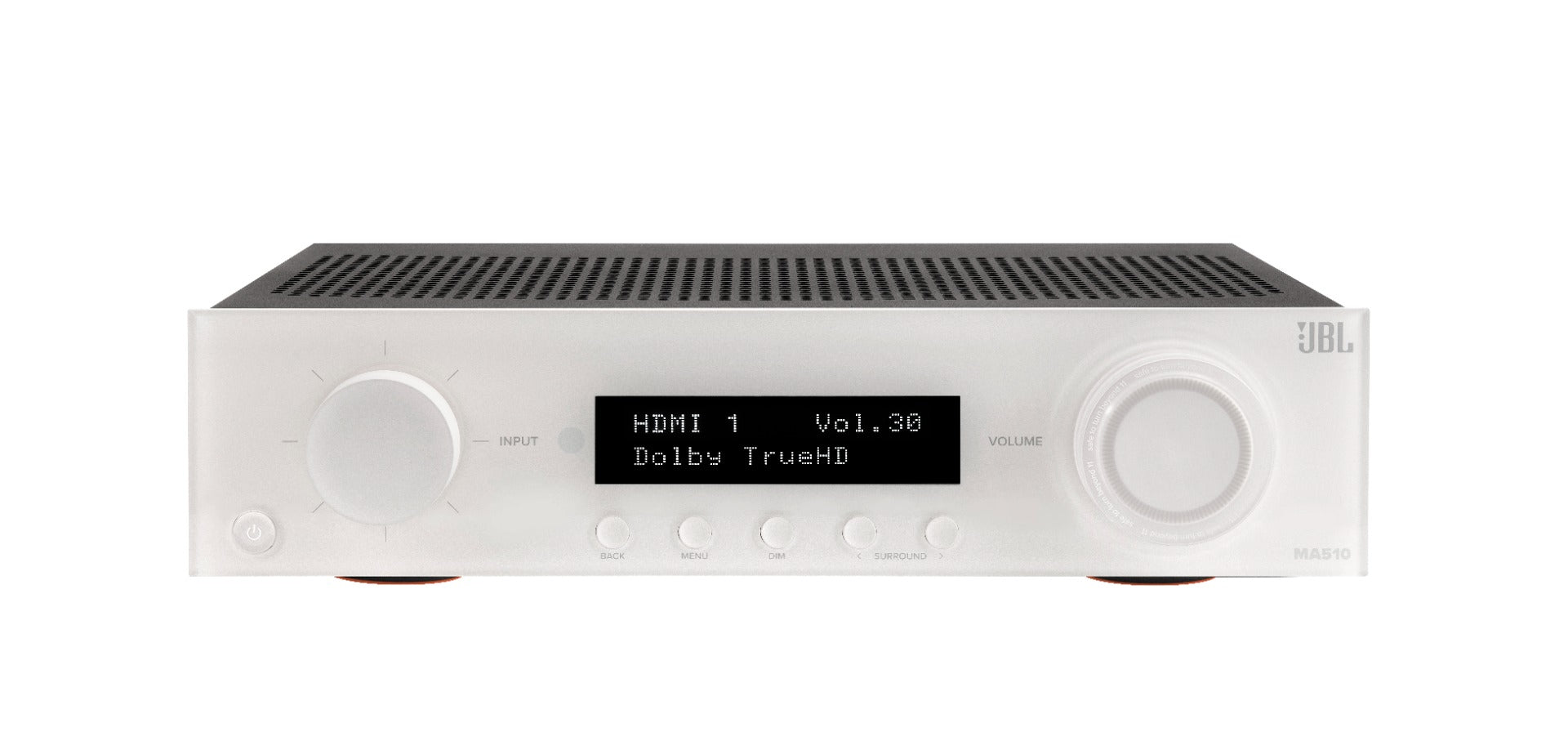 JBL MA510 5.2 8K AV Receiver – White