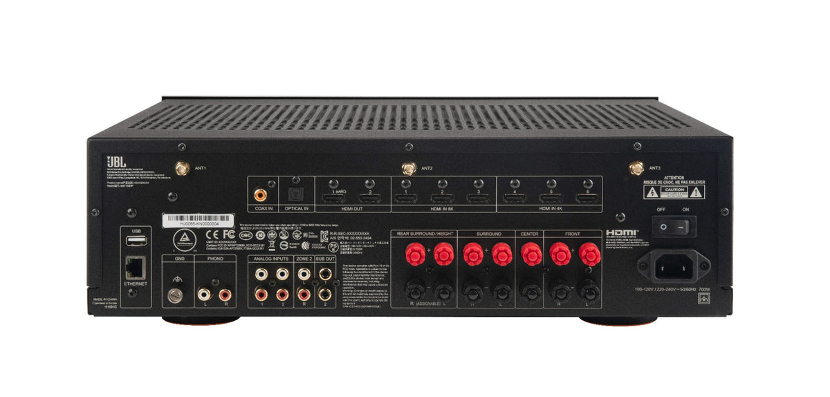 JBL MA7100HP 7.2 8K AV Receiver High Performance – Black