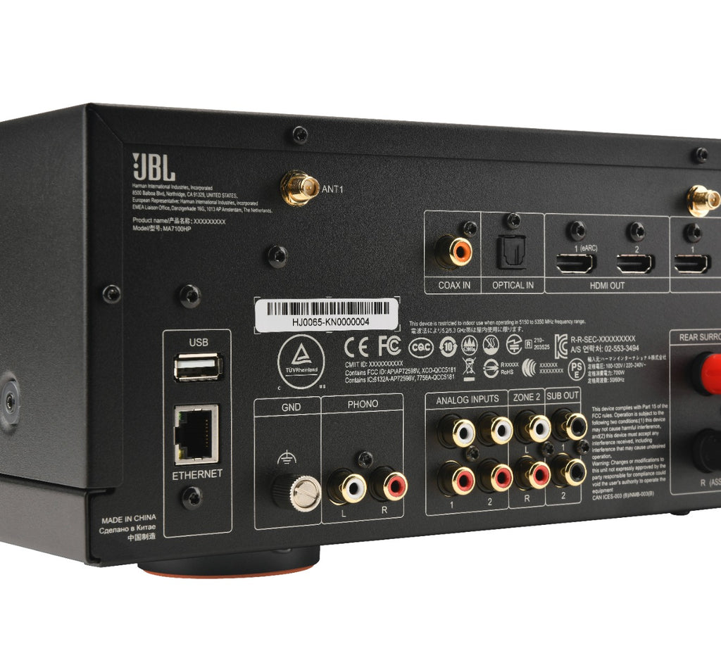 JBL MA7100HP 7.2 8K AV Receiver High Performance – Black
