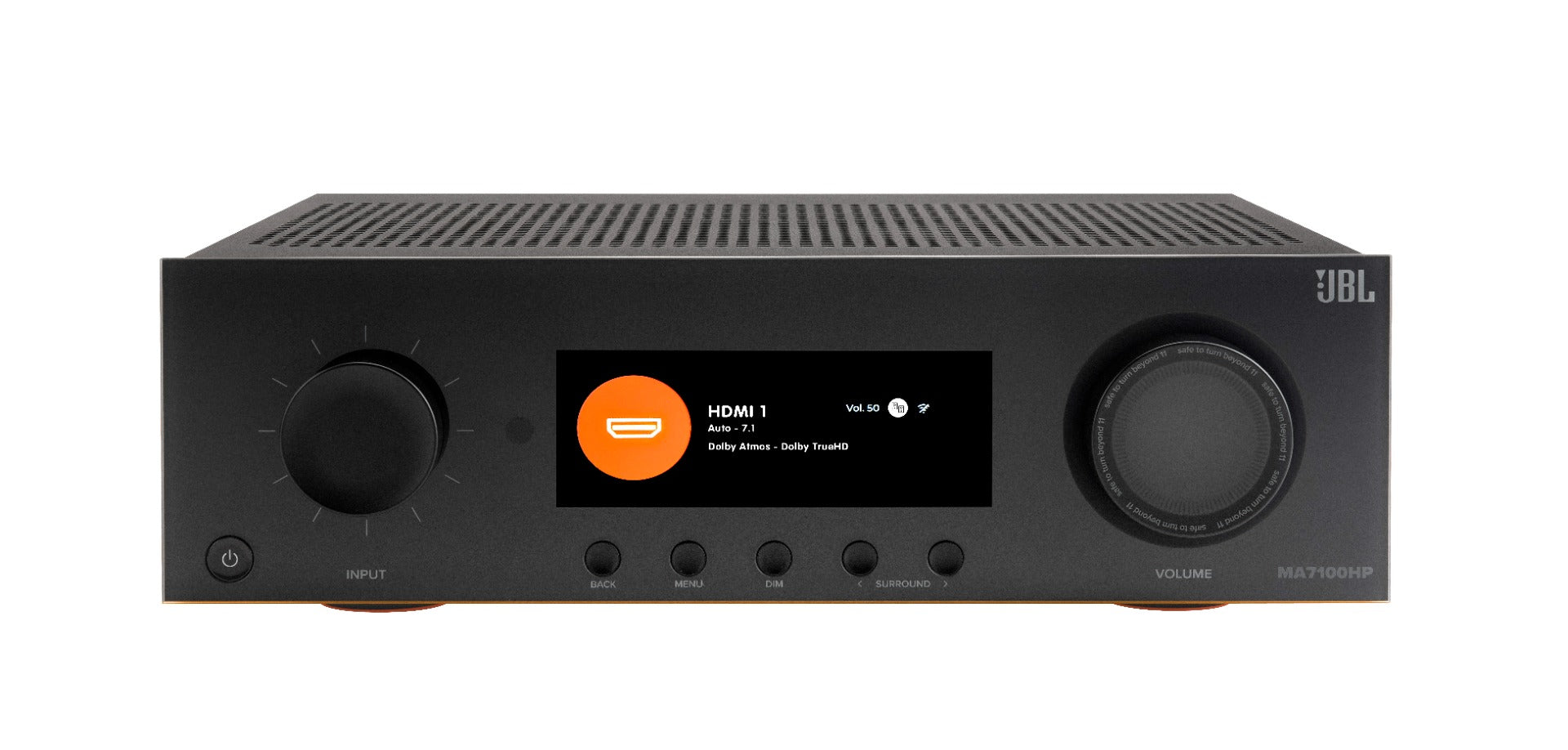 JBL MA7100HP 7.2 8K AV Receiver High Performance – Black