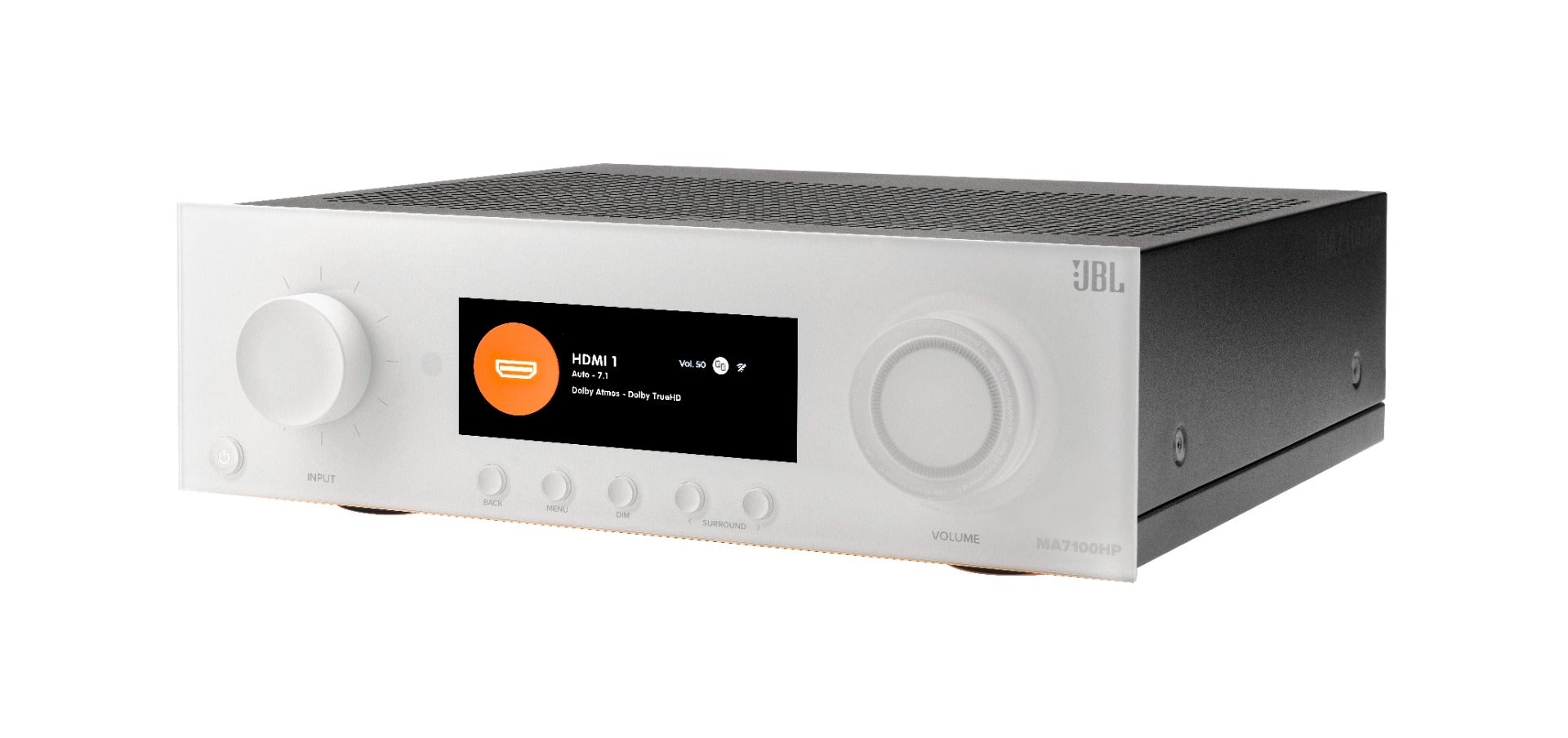 JBL MA7100HP 7.2 8K AV Receiver High Performance – White