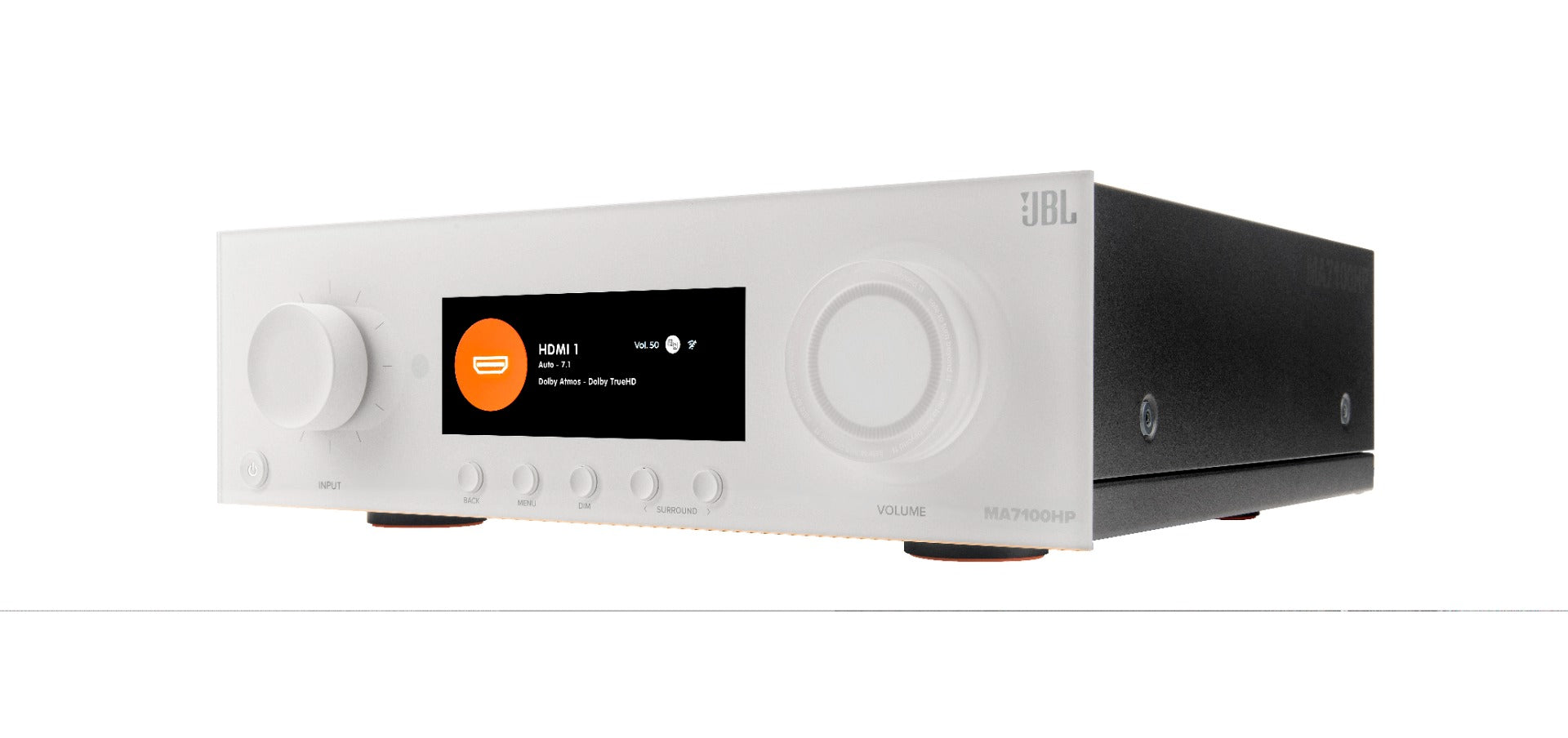 JBL MA7100HP 7.2 8K AV Receiver High Performance – White