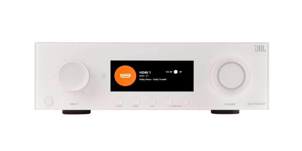 JBL MA7100HP 7.2 8K AV Receiver High Performance – White