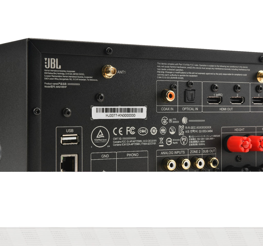 JBL MA9100HP 9.2 8K AV Receiver High Performance – White