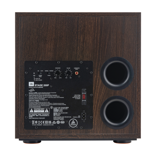 JBL Stage 200P - 10" 300W Powered Subwoofer - Black