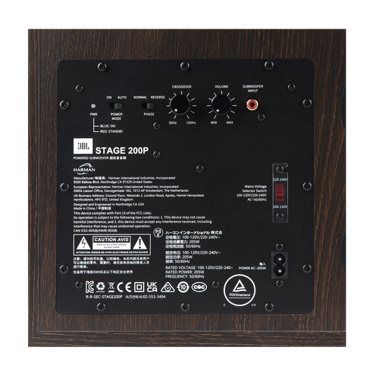 JBL Stage 200P - 10" 300W Powered Subwoofer - Black