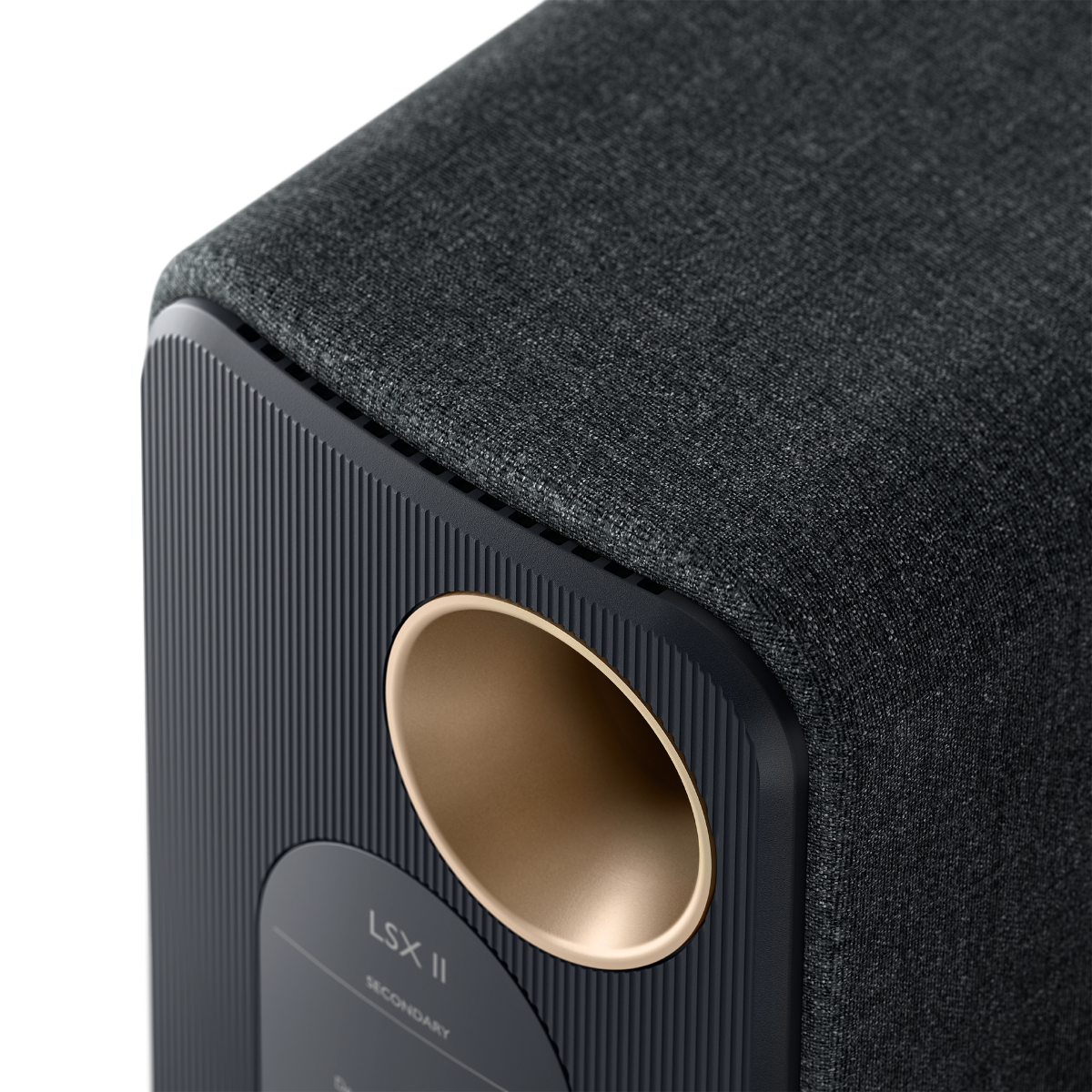 KEF LSX II Wireless HiFi Speakers (Pair) - Carbon Black