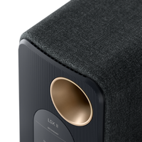 KEF LSX II Wireless HiFi Speakers (Pair) - Carbon Black - OPEN BOX