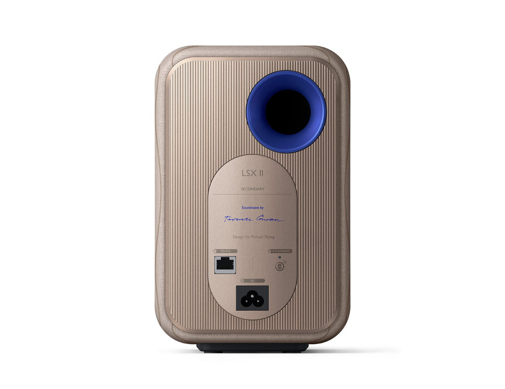 KEF LSX II Wireless HiFi Speakers (Pair) - Soundwave by Sir Terence Conran