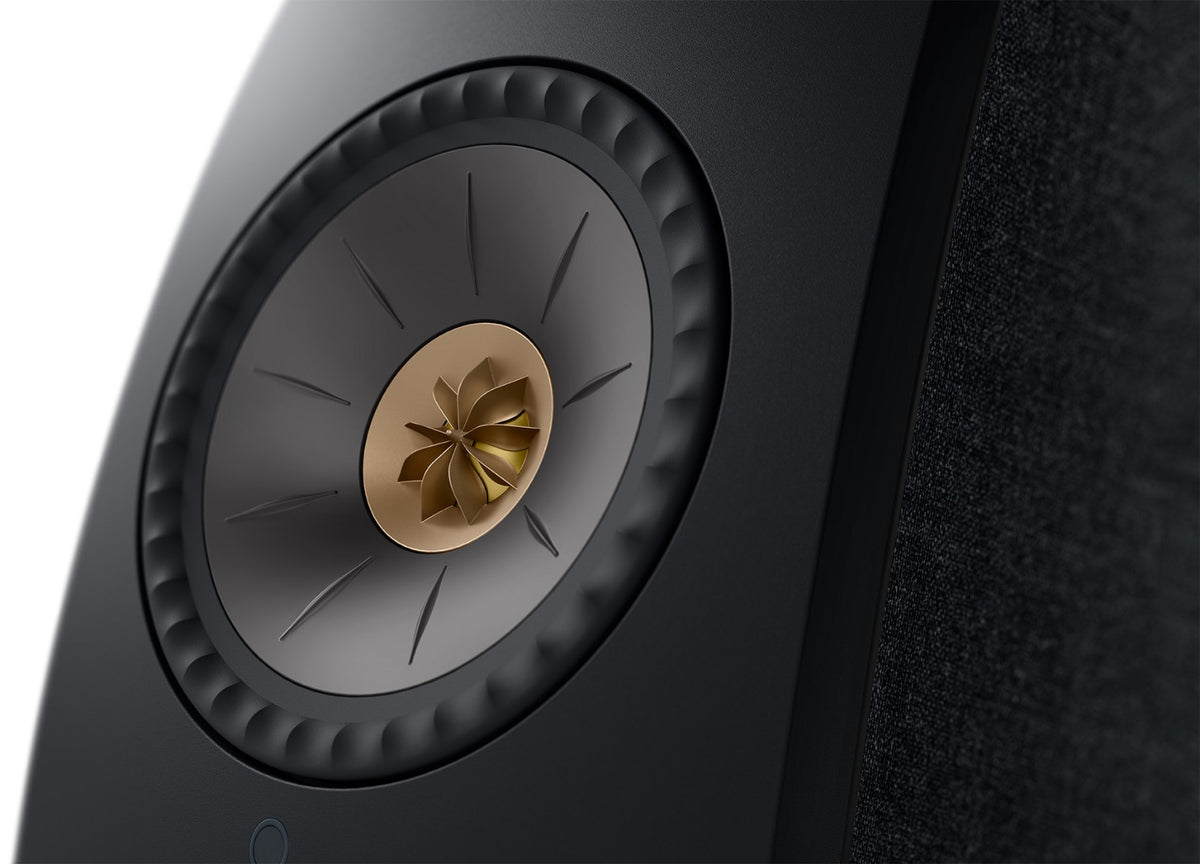 KEF LSX II Wireless HiFi Speakers (Pair) - Carbon Black