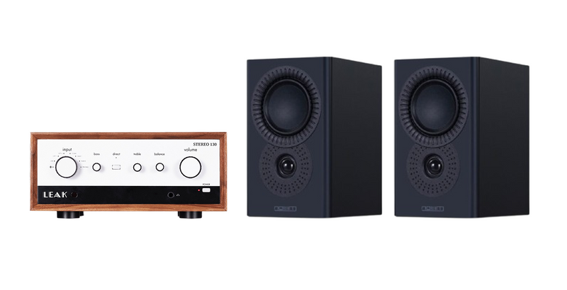 LEAK Stereo 130 Integrated Amplifier + Mission LX-1 MKII Speakers