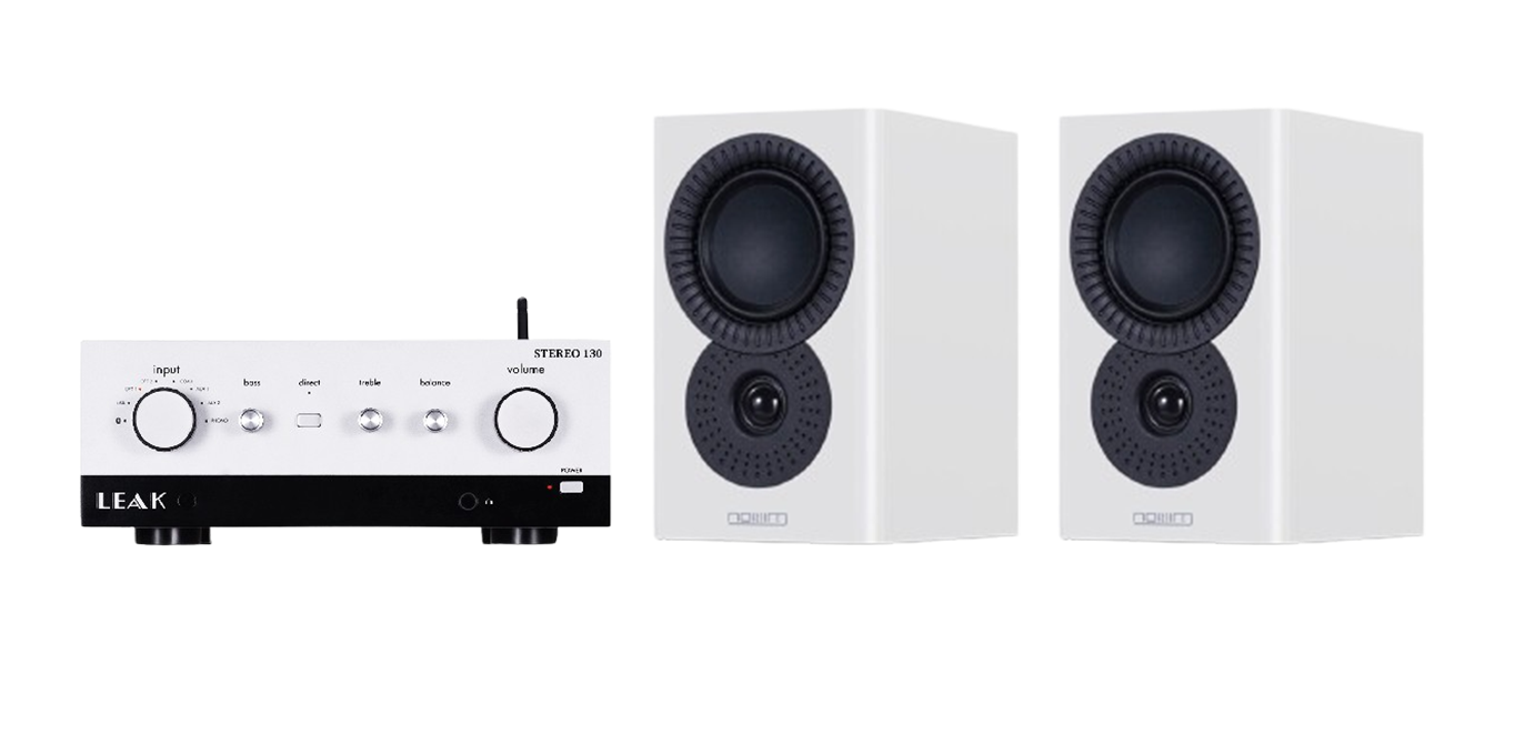 LEAK Stereo 130 Integrated Amplifier + Mission LX-1 MKII Speakers