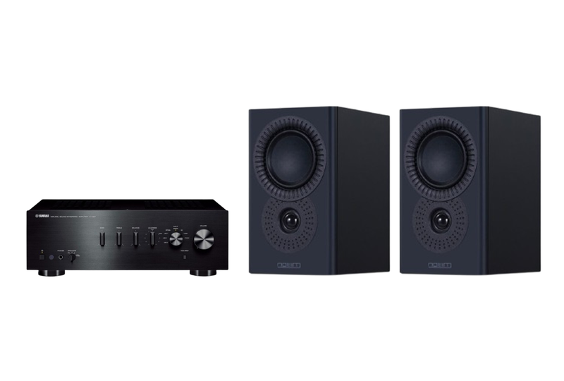 Yamaha A-S501 Stereo Amplifier + Mission LX-1 MKII Standmount Speakers