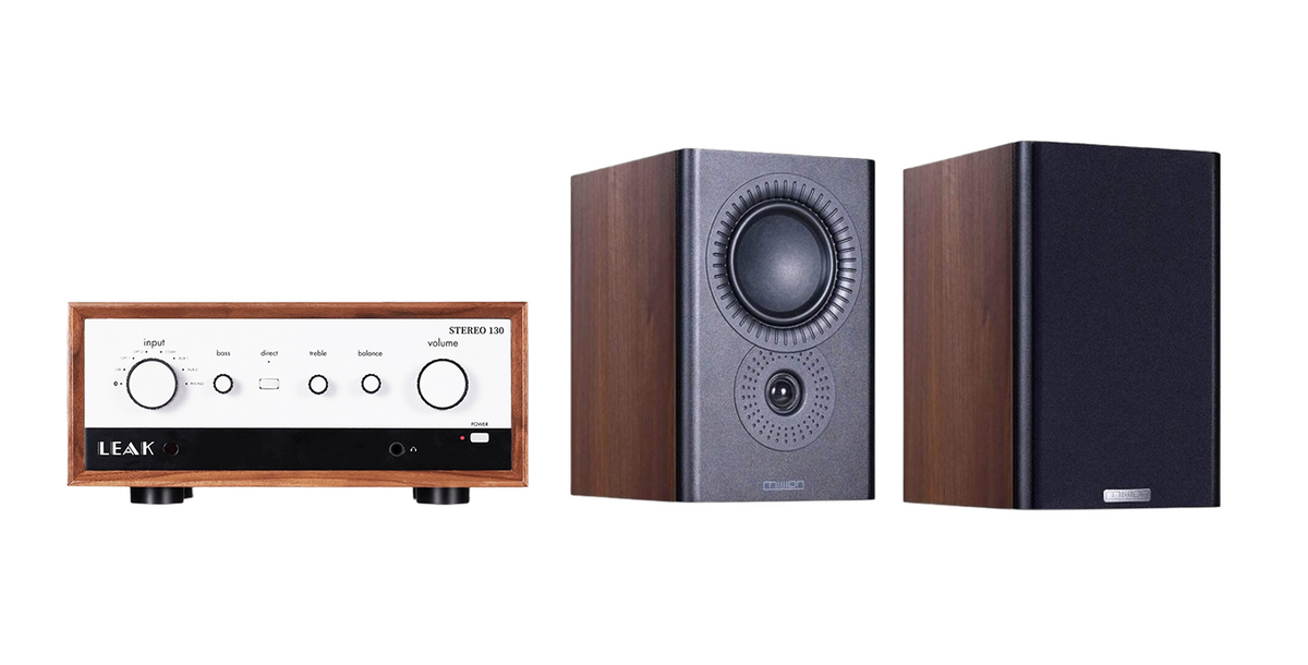 LEAK Stereo 130 Integrated Amplifier + Mission LX-2 MKII Speakers