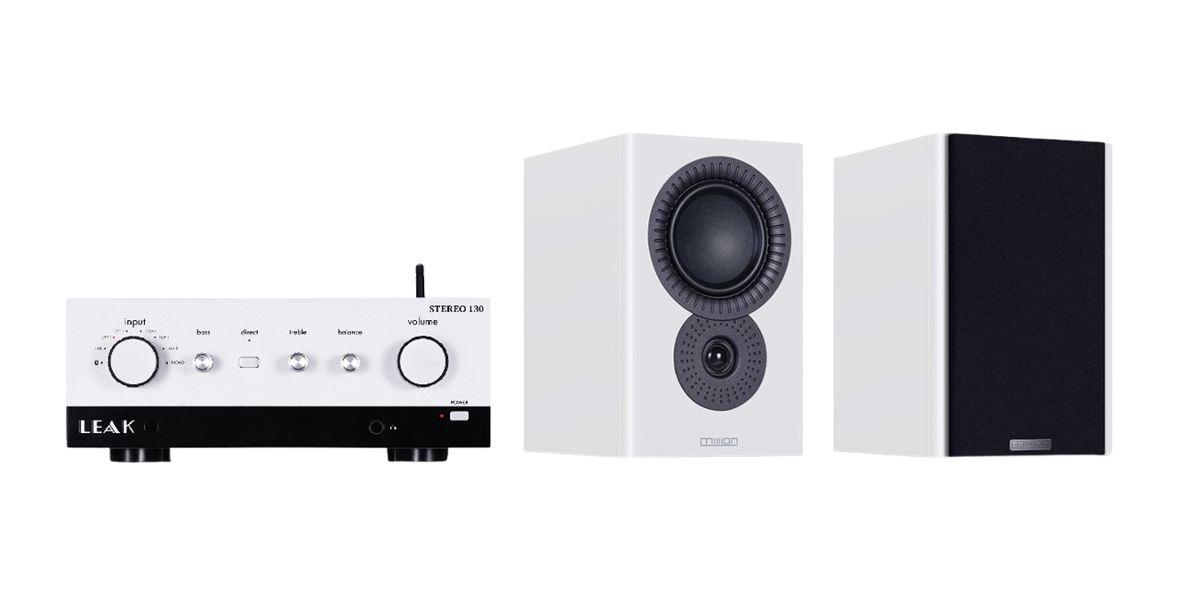 LEAK Stereo 130 Integrated Amplifier + Mission LX-2 MKII Speakers