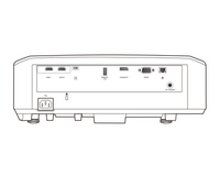 JVC LX-NZ30 DLP Laser Projector - White