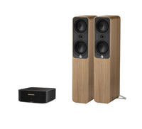 Marantz Model M1 – 2 Channel Wireless Streaming Amplifier + Q Acoustics 5050 Floor Standing Speakers Package and 5 metres Classic 79 Strand