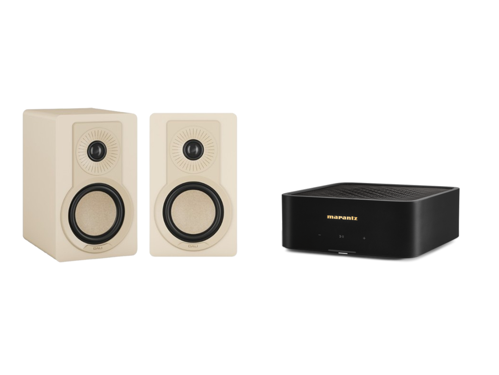 Marantz Model M1 – 2 Channel Wireless Streaming Amplifier + Dali Kupid Speakers Package and 5 metres Classic 79 Strand