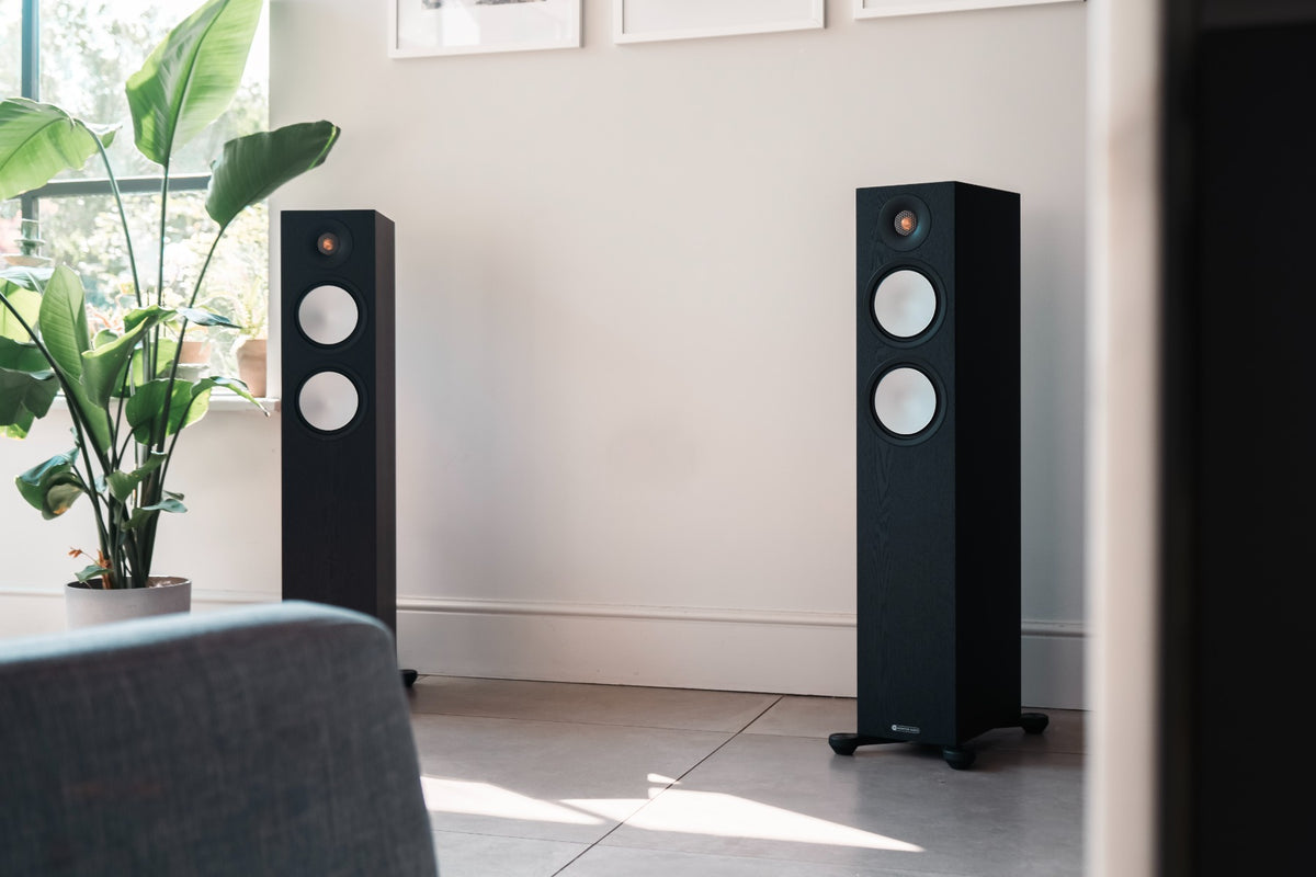 Monitor Audio Bronze 300 7G Floor Standing Speakers - Black
