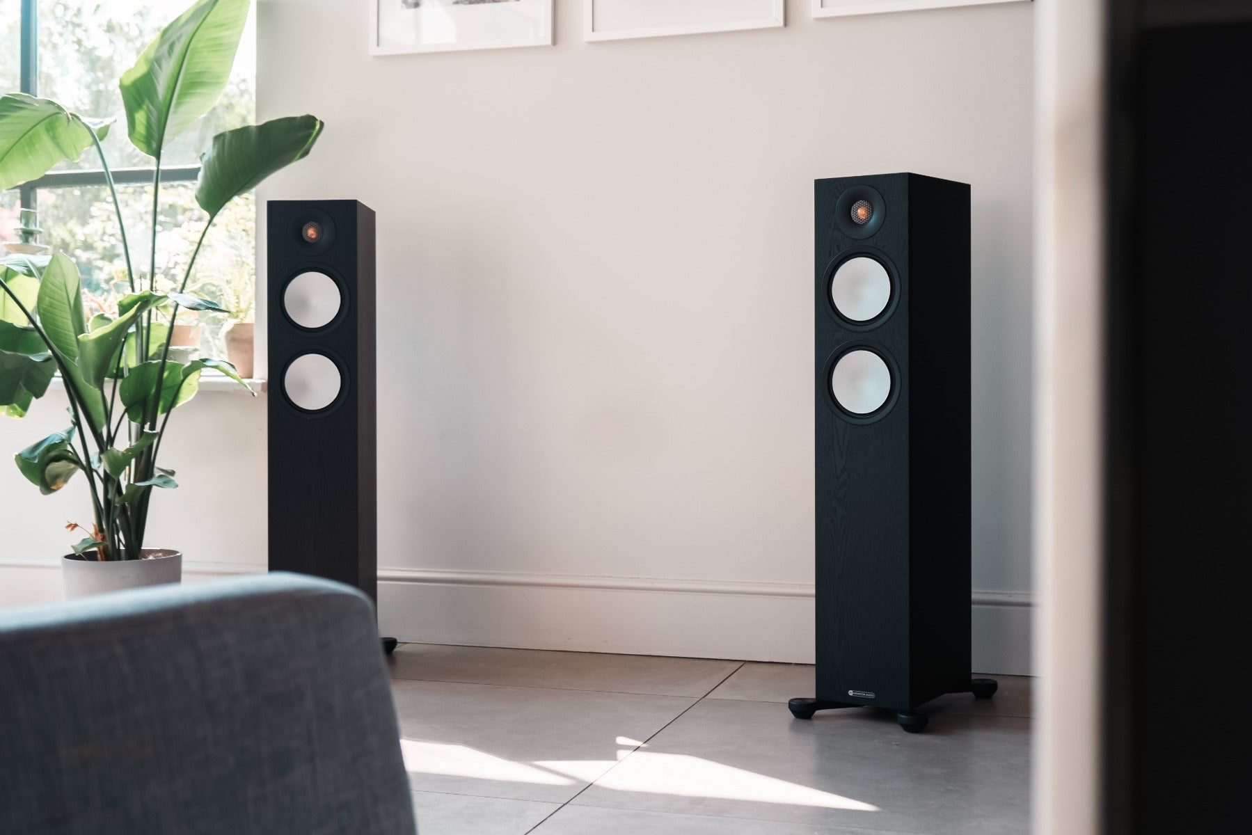 Monitor Audio Bronze 300 7G Floor Standing Speakers - Black