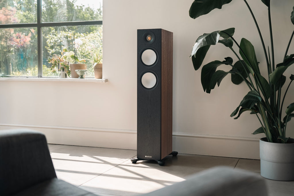 Monitor Audio Bronze 300 7G Floor Standing Speakers - Walnut