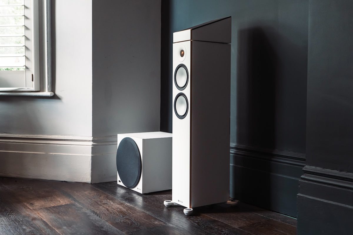 Monitor Audio Bronze 300 7G Floor Standing Speakers - White