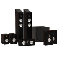 Monitor Audio Bronze 300 7.1.2 7G Dolby AV System Speaker Package - Walnut