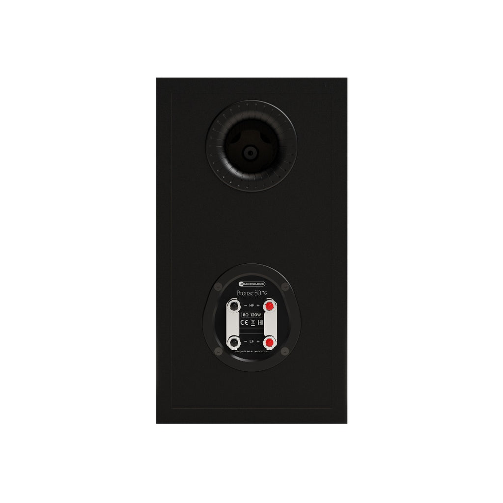 Monitor Audio Bronze 50 7G Bookshelf Speaker - Black
