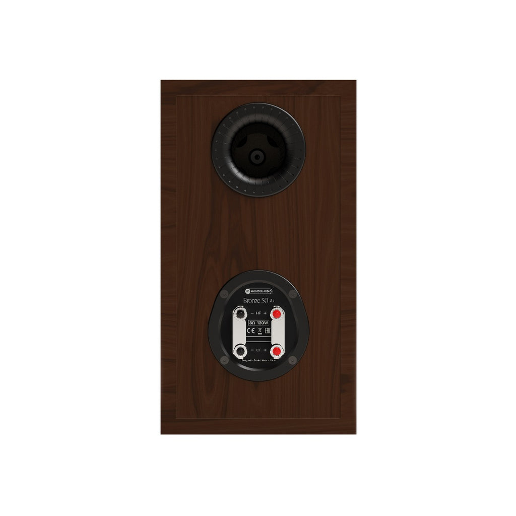 Monitor Audio Bronze 50 7G Bookshelf Speaker - Walnut