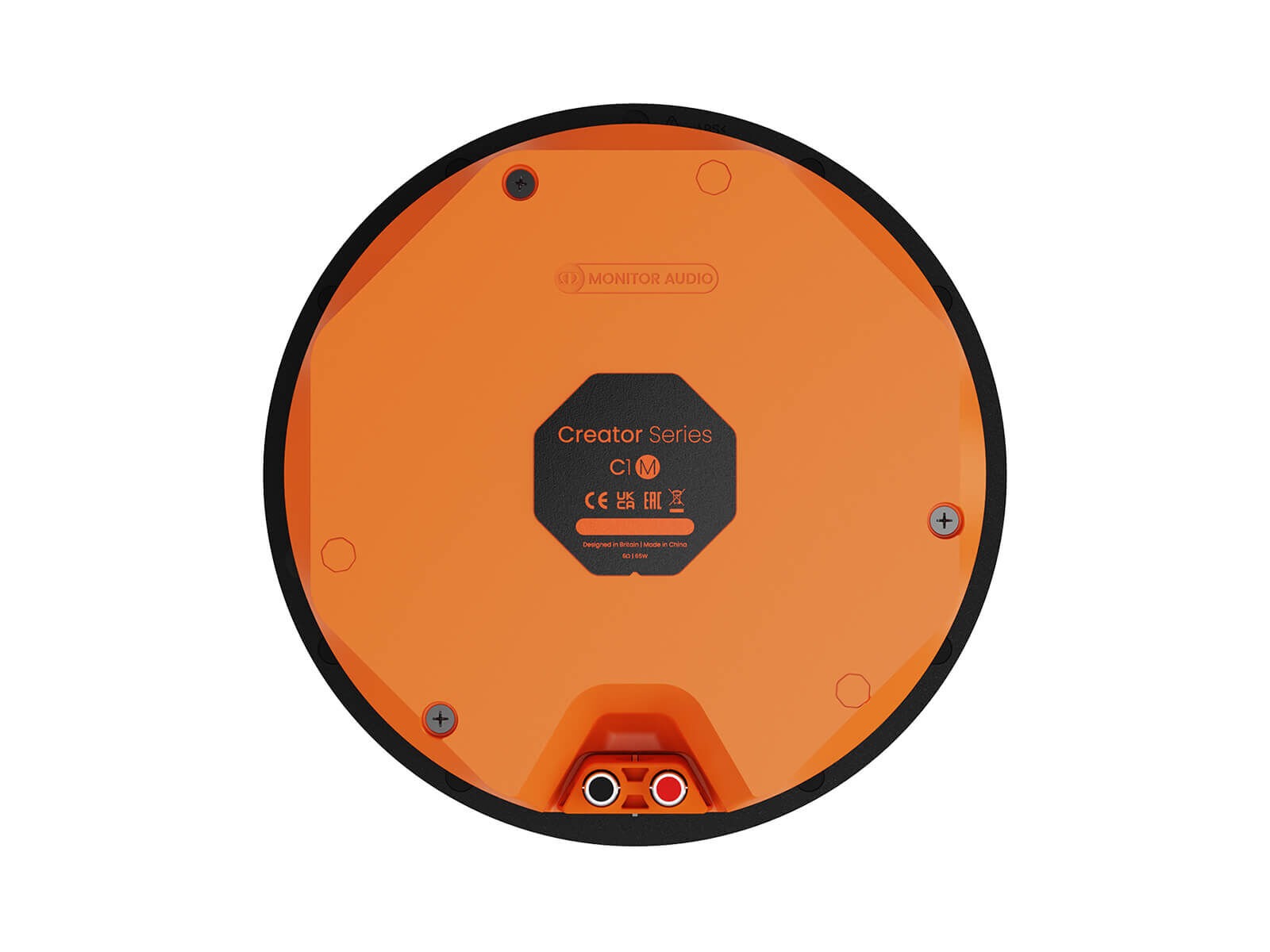 WiiM Amp Music Streaming Amplifier + 2 x Monitor Audio C1M Ceiling Speakers + 20m QED QX16/2